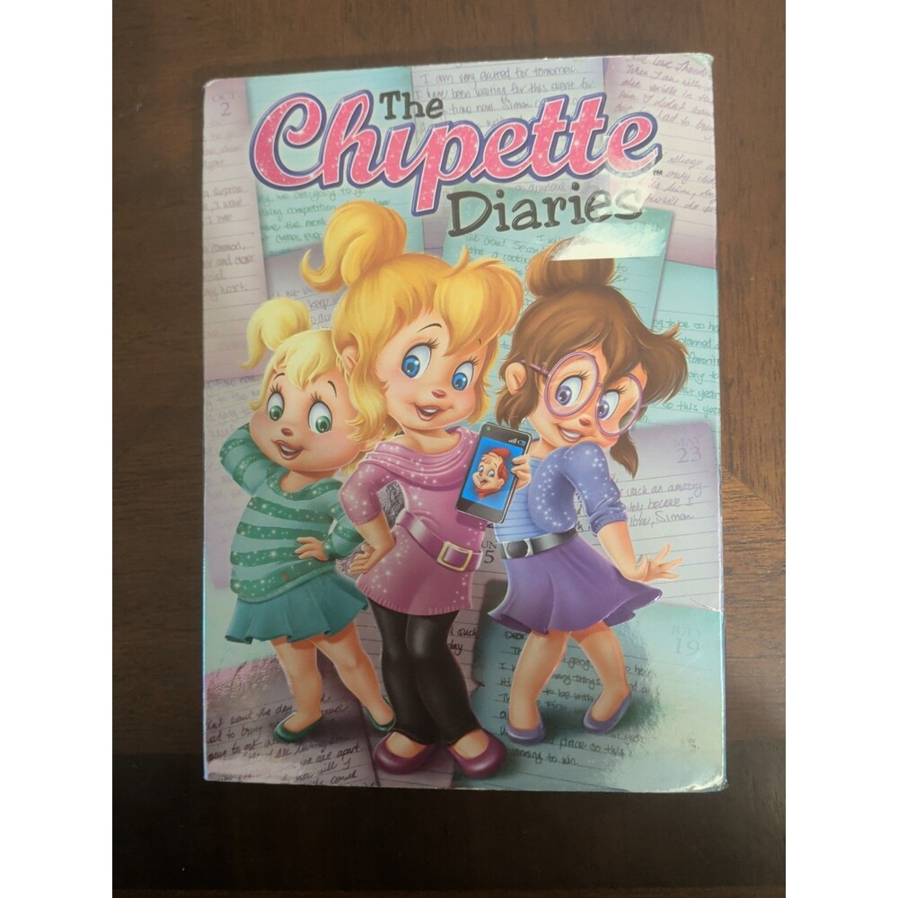 The Chipette Diaries DVD 2012 Alvin and the Chipmunks Animated Kids Movie 03573